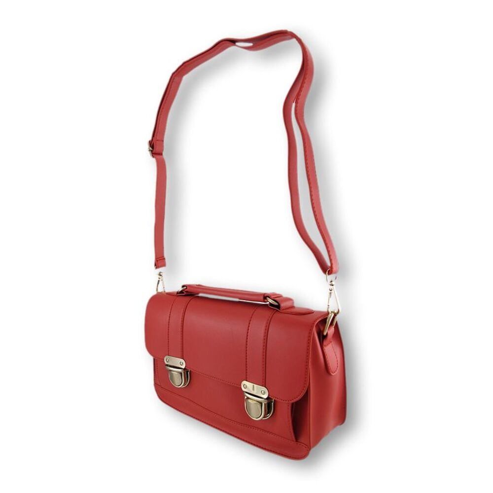 Zeckos - Satchel Style Purse Handbag - Pink - Size Small